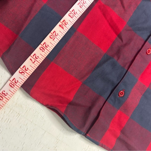 OHIO STATE Flannel Shirt Authentic Varsity Apparel Mens Size Medium New Plaid - Picture 4 of 5